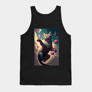 godly Cat Tank Top